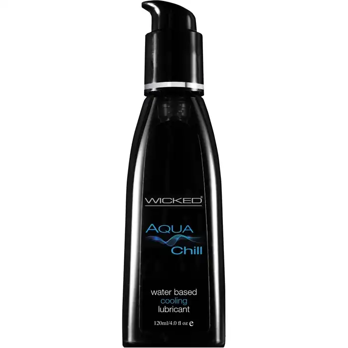 Охлаждающий лубрикант на водной основе Wicked AQUA CHILL - 120 мл