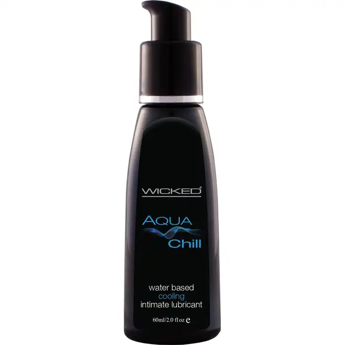 Охлаждающий лубрикант на водной основе Wicked AQUA CHILL - 60 мл