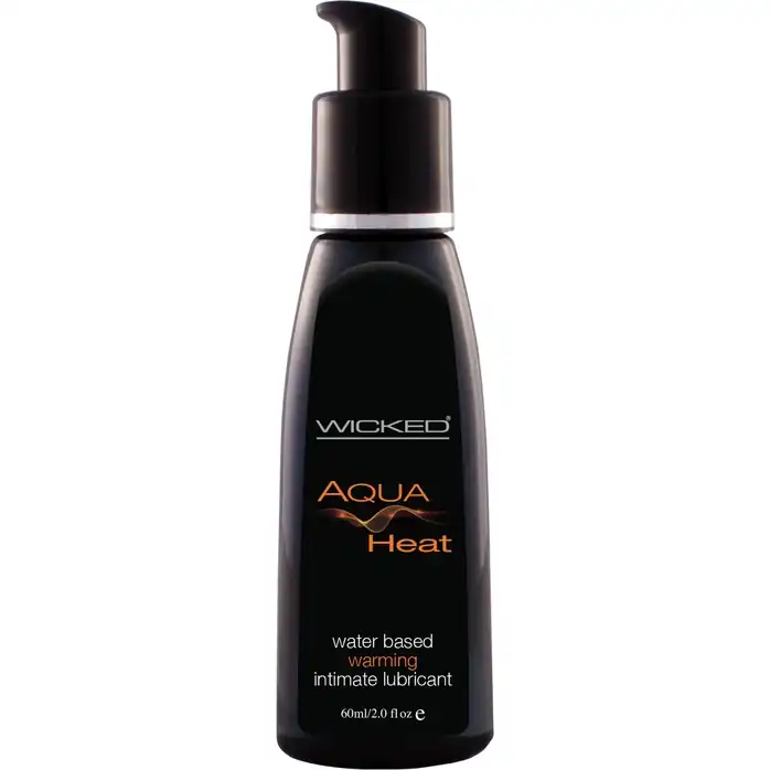 Согревающий лубрикант на водной основе Wicked AQUA HEAT - 60 мл