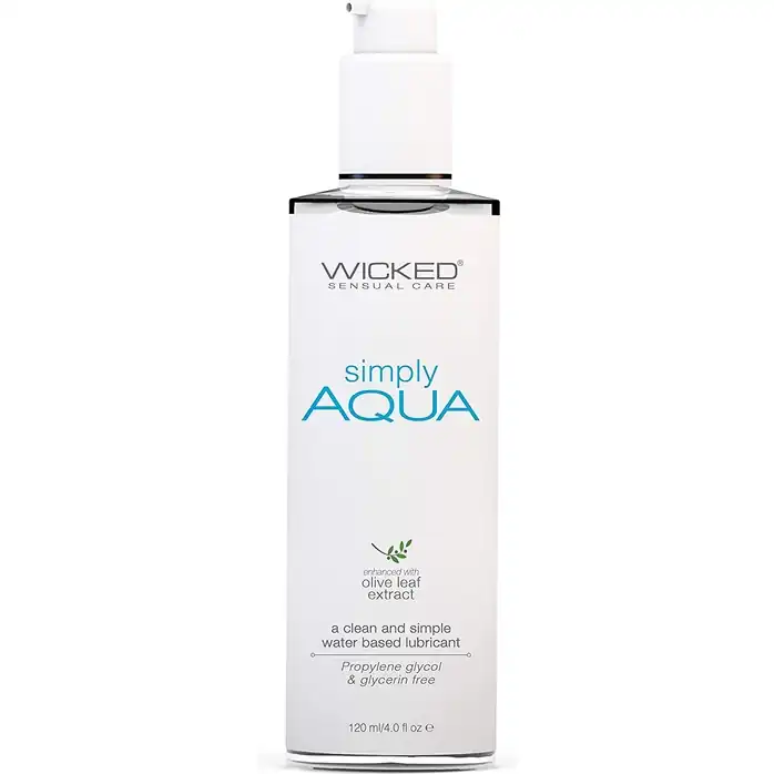 Легкий лубрикант на водной основе Wicked Simply AQUA - 120 мл - Simply