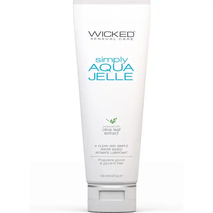Гель-лубрикант на водной основе Wicked Simply AQUA JELLE - 120 мл - Simply
