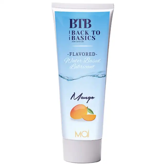 Лубрикант на водной основе BTB Water Based Lubricant с ароматом манго - 75 мл