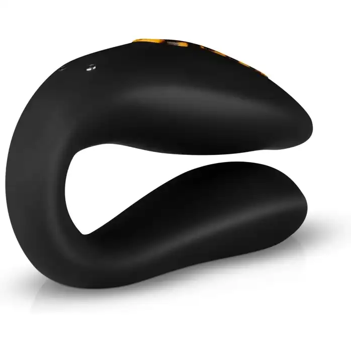 Леопардовый вибромассажер для пар Zuna Couples Vibrator - Panthra. Фотография 4.