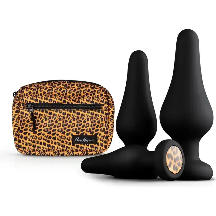 Набор из 3 анальных пробок Kesia Buttplug Set - Panthra. Фотография 4.