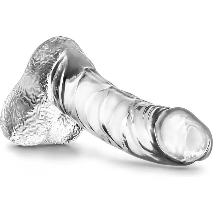 Прозрачный фаллоимитатор Ding Dong - 14 см - Naturally Yours. Фотография 4.