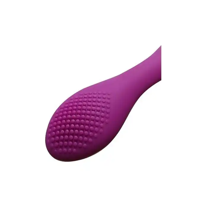 Фиолетовый вибромассажер G-Spot Evelyn - 15,1 см. Фотография 7.