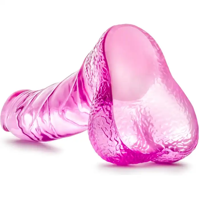 Ярко-розовый фаллоимитатор Ding Dong - 14 см - Naturally Yours. Фотография 4.