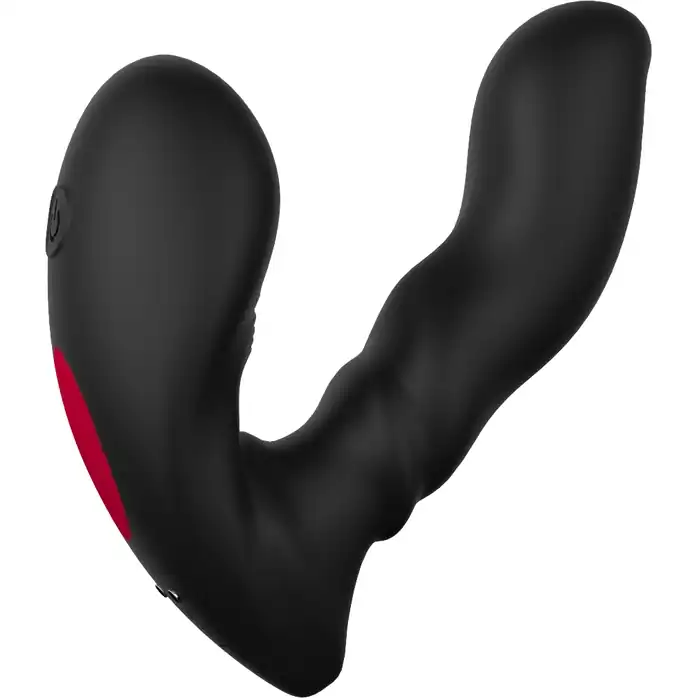 Черный вибромассажер простаты Remote Booty Pleaser - 12 см - Cheeky Love. Фотография 5.