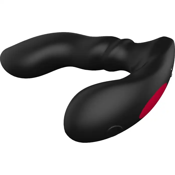 Черный вибромассажер простаты Remote Booty Pleaser - 12 см - Cheeky Love. Фотография 9.