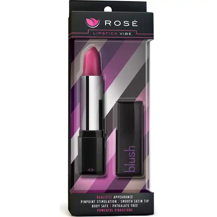 Вибратор в виде помады LIPSTICK VIBE - Rose. Фотография 5.