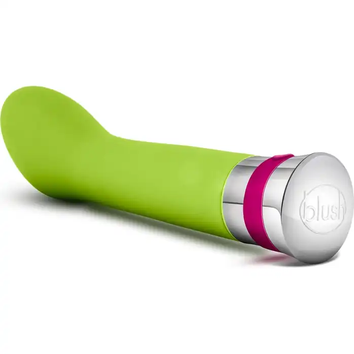 Лаймовый вибромассажер Hue G - 16,5 см - Aria. Фотография 3.