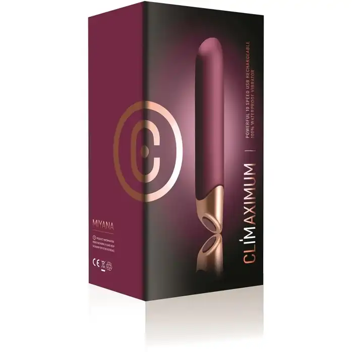 Фиолетовый вибратор Climaximum Miyana - 15,4 см - Climaximum. Фотография 7.