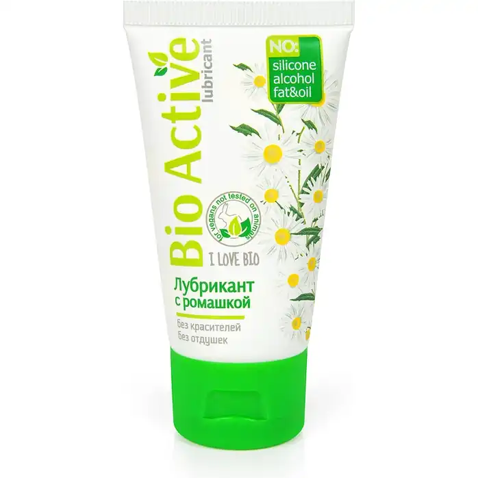 Гель-лубрикант на водной основе Bio Active - 50 гр - Серия I love BIO