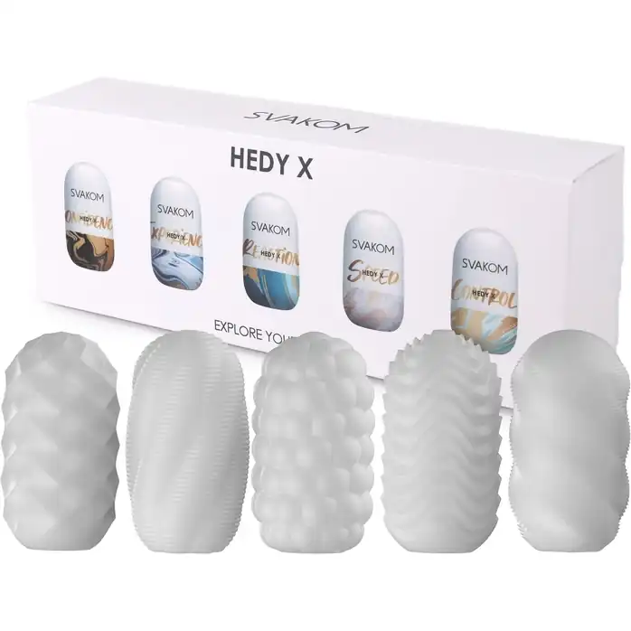 Набор из 5 мастурбаторов Hedy X5 Mixed