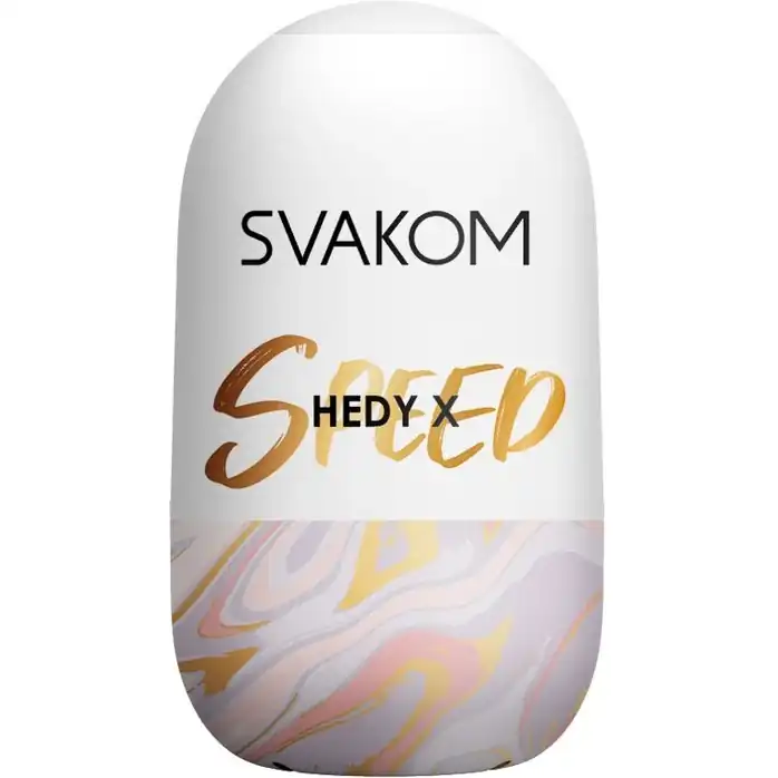 Набор из 5 белых мастурбаторов Hedy X Speed. Фотография 2.