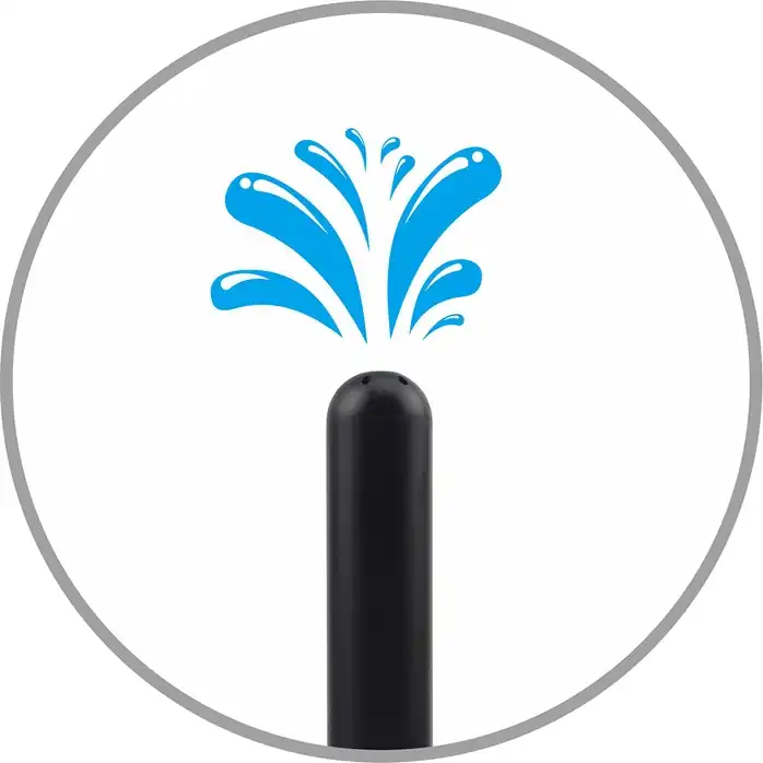 Насадка для интимного душа 7-hole Tip - Black Mont. Фотография 3.