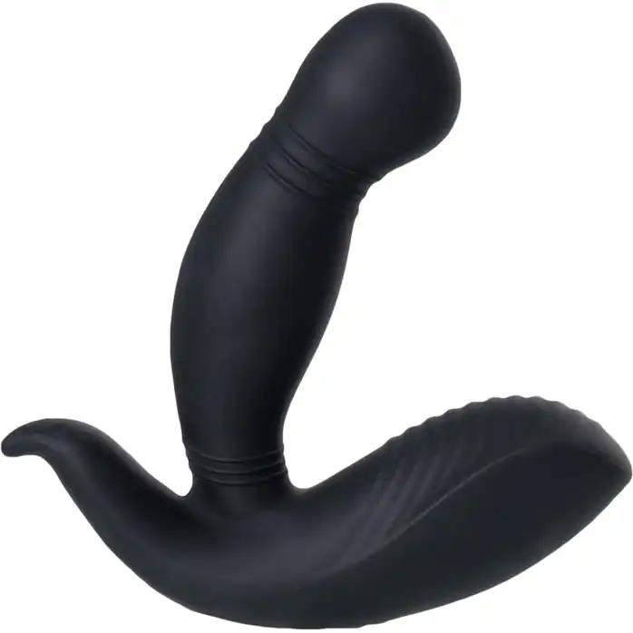 Черный стимулятор простаты PPPVIBE 9 W MOTOR - 12 см. Фотография 8.