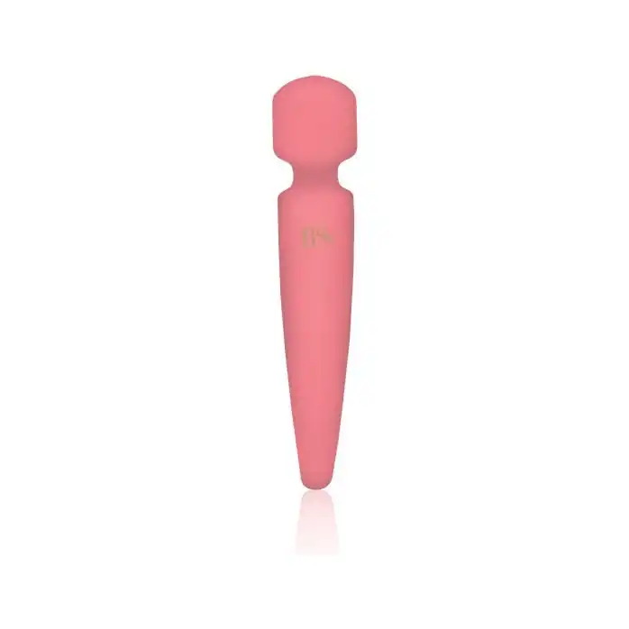 Коралловый wand-вибратор Bella - 19 см