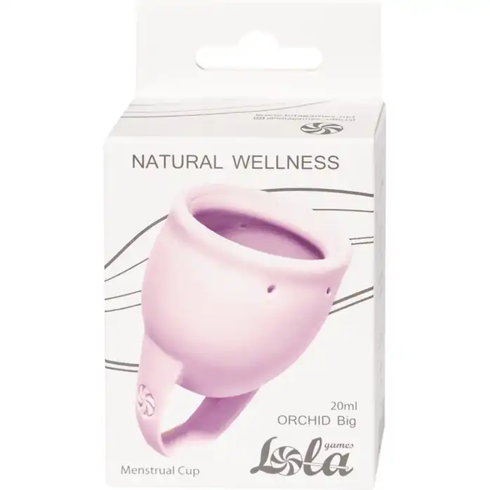 Сиреневая менструальная чаша Orchid - 20 мл - Natural Wellness. Фотография 2.