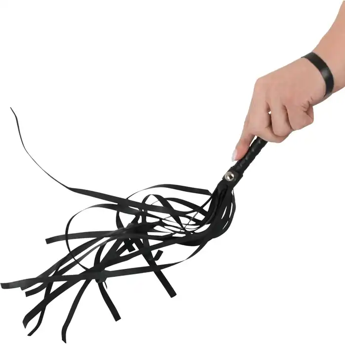 Черная плеть Mini Flogger - 56 см - You2Toys. Фотография 4.