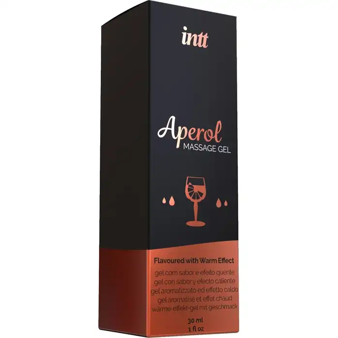 Массажный гель с согревающим эффектом Aperol - 30 мл. Фотография 3.