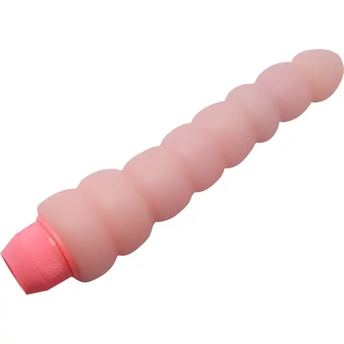 Гнущийся вибратор с хребтом Flexi Vibe Sensual Spin - 19 см. Фотография 3.