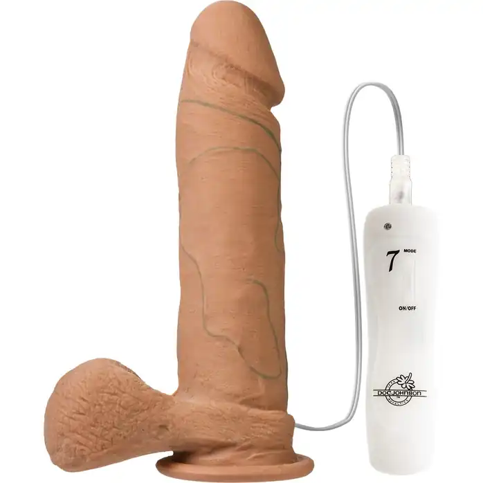 Реалистичный вибратор REALISTIC COCK Brown - 23 см - The Realistic Cock
