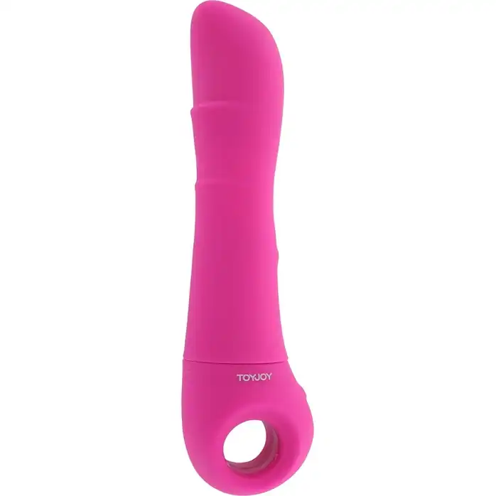 Изысканный розовый вибратор Luna I Flexible - 17,5 см - Caresse
