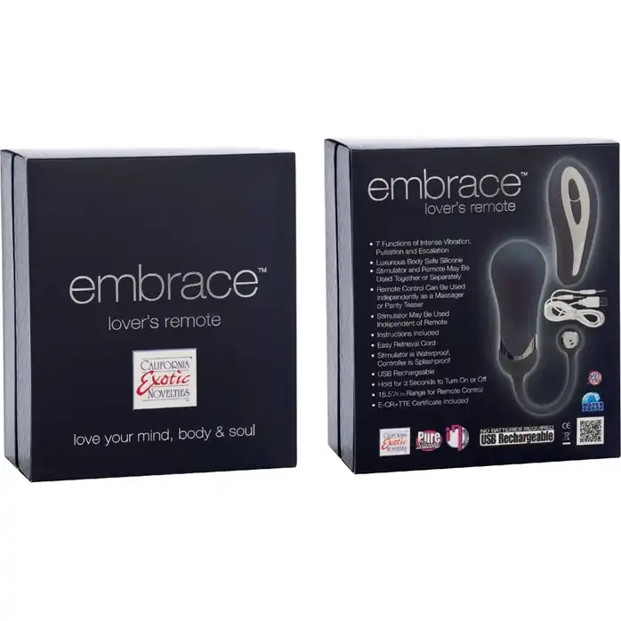 Виброяйцо EMBRACE LOVERS REMOTE - Embrace. Фотография 2.