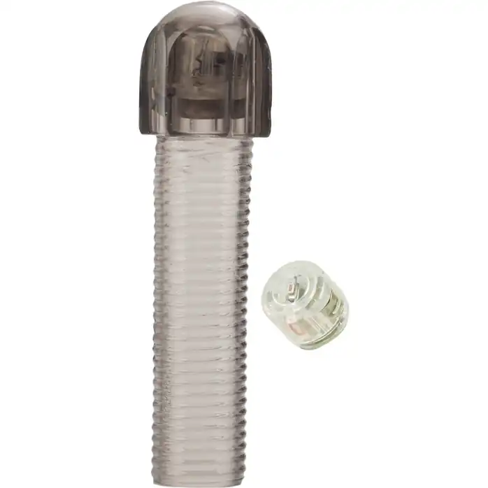 Насадка с вибрацией Screw Me Instant Activation Sleeve - 17,25 см - Screw Me