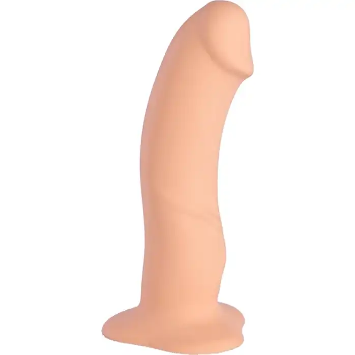 Телесный реалистичный фаллоимитатор The Boss Dildo - 18 см