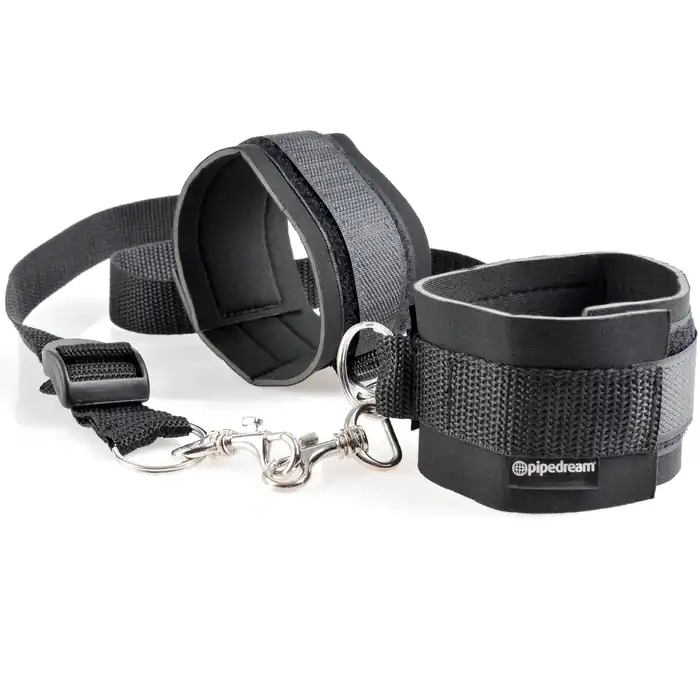 Набор для бондажа Cuff And Tether Set - Fetish Fantasy Series. Фотография 2.