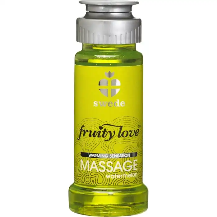 Лосьон для массажа Swede Fruity Love Massage Watermelon с ароматом арбуза - 50 мл