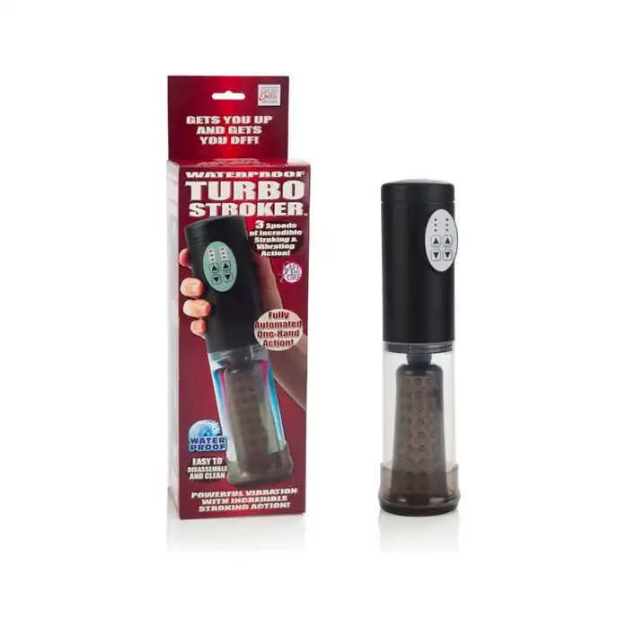 Автоматический мастурбатор Waterproof Turbo Stroker - Pumps. Фотография 5.
