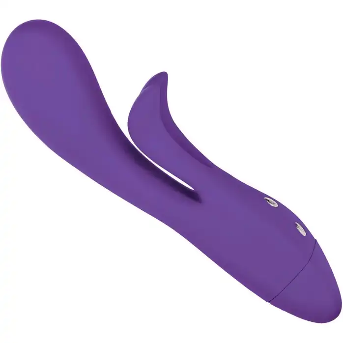 Фиолетовый вибратор Embrace Sweetheart Wands - 20 см - Embrace