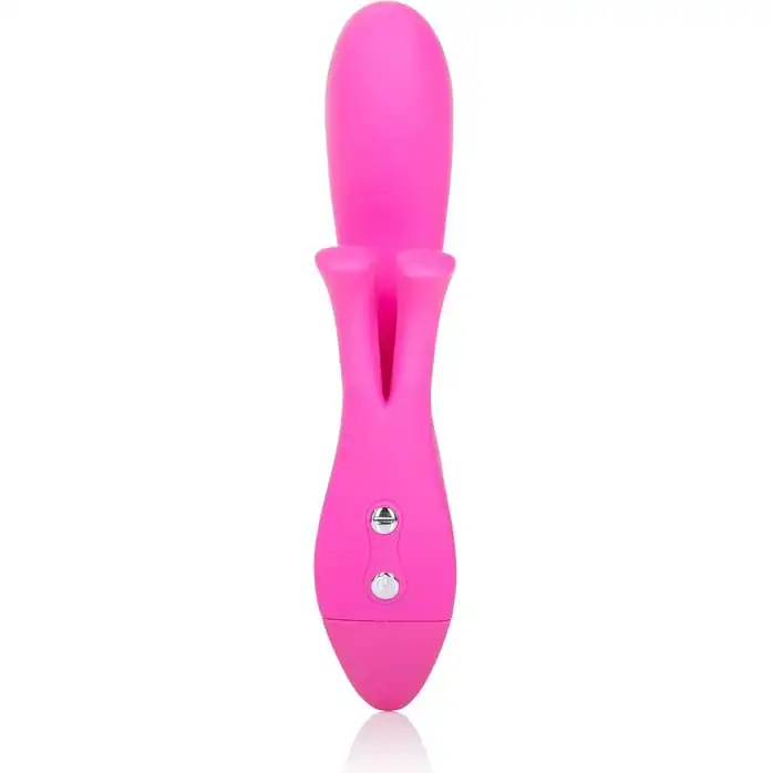 Розовый вибратор Embrace Sweetheart Wands - 20 см - Embrace. Фотография 4.