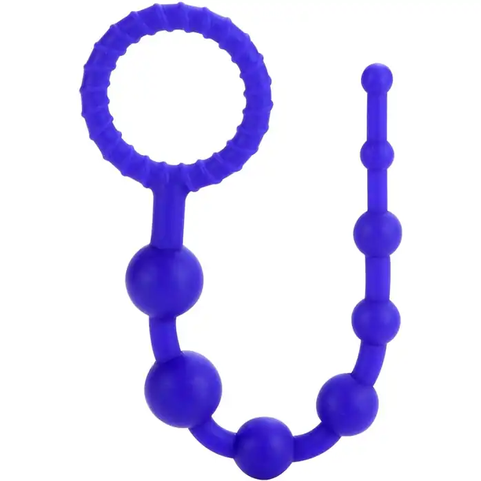 Фиолетовая силиконовая цепочка Booty Call X-10 Beads - Booty Call. Фотография 2.