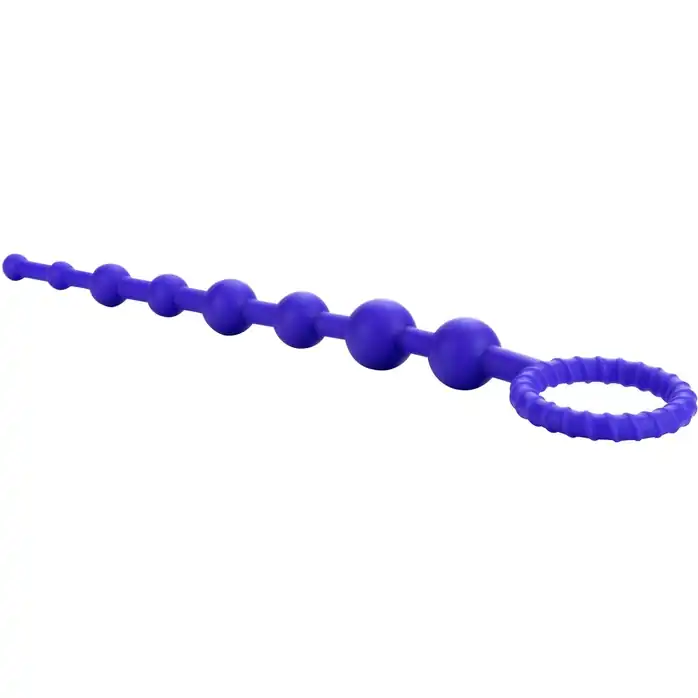 Фиолетовая силиконовая цепочка Booty Call X-10 Beads - Booty Call. Фотография 3.