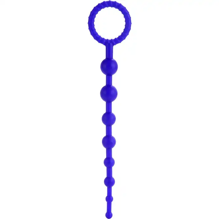 Фиолетовая силиконовая цепочка Booty Call X-10 Beads - Booty Call