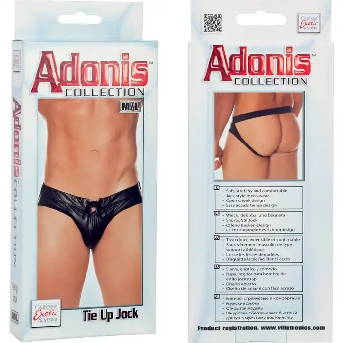 Мужские трусы-джоки Adonis Tie Up Jock - Adonis. Фотография 2.