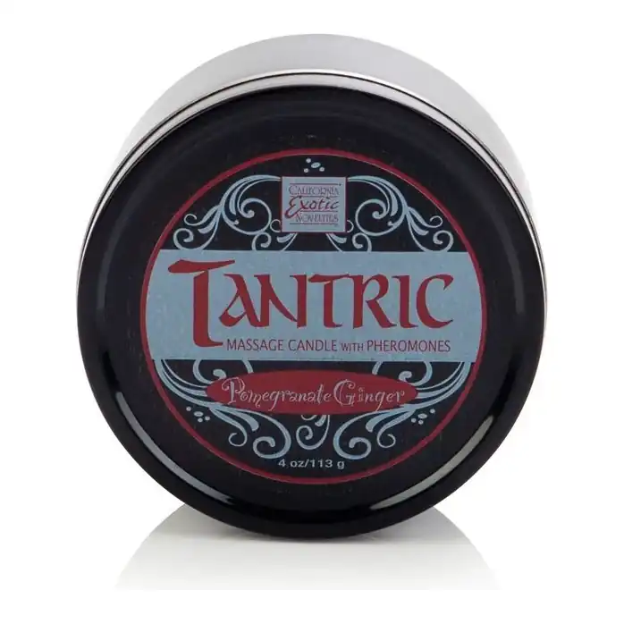 Массажная свеча с ароматом граната и имбиря Tantric Soy Pomegranate Ginger - Tantric Collection