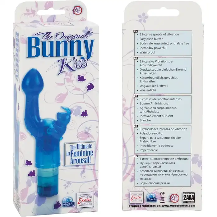 Вибратор THE ORIGINAL Bunny Kiss - Kiss Vibes. Фотография 5.