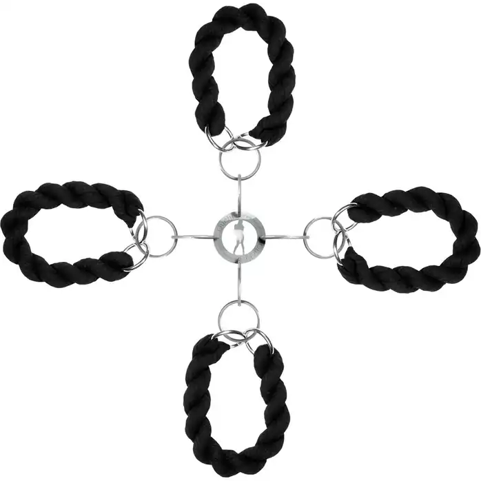 Комплект для бандажа Hand Legcuffs - Ouch!. Фотография 2.