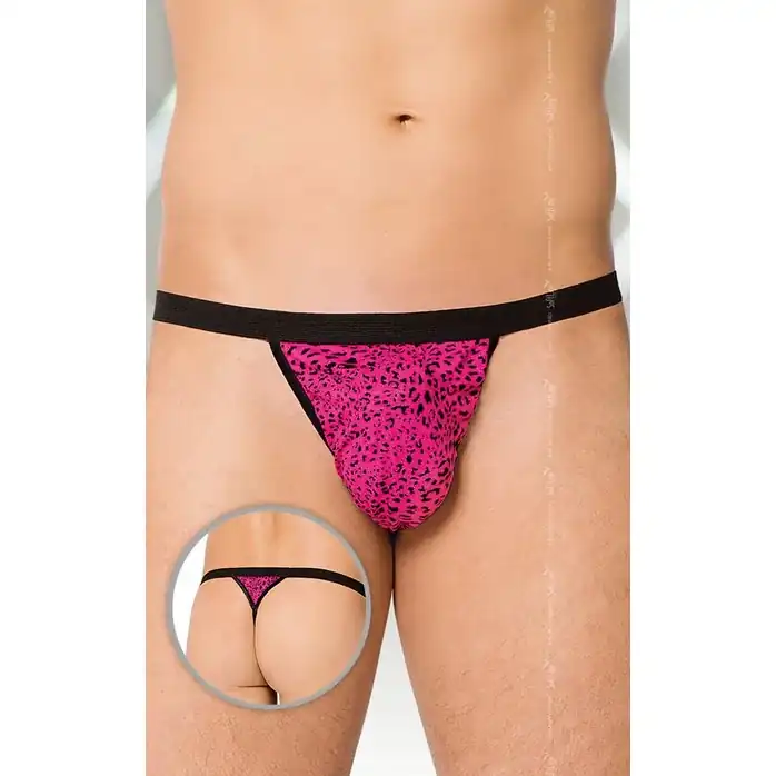 Мужские стринги с леопардовым принтом - Men s collection
