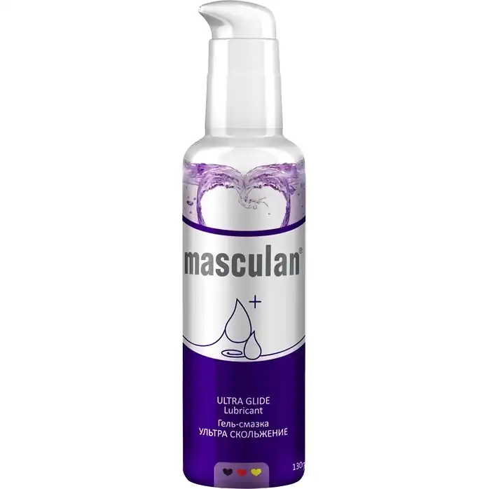 Гель-смазка на водной основе Masculan Ultra Glide - 130 мл