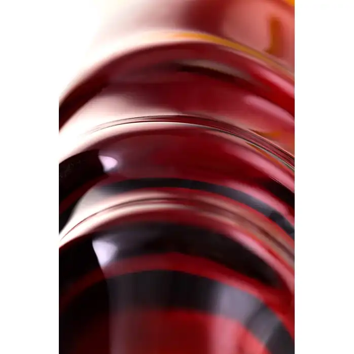 Стеклянная пробочка со спиралевидным рельефом - 12,5 см - Sexus Glass. Фотография 5.
