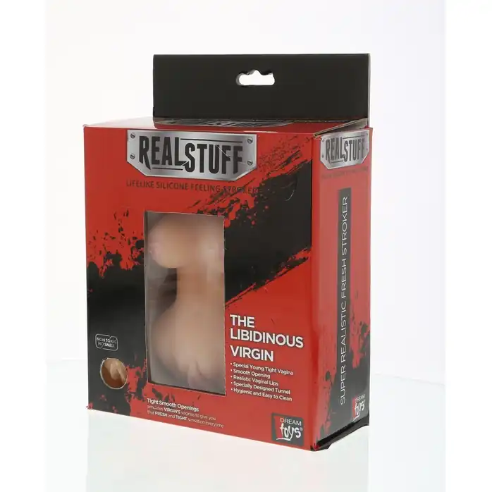Мастурбатор в форме женского торса REALSTUFF THE LIBIDINOUS VIRGIN с вибропулей - RealStuff. Фотография 2.