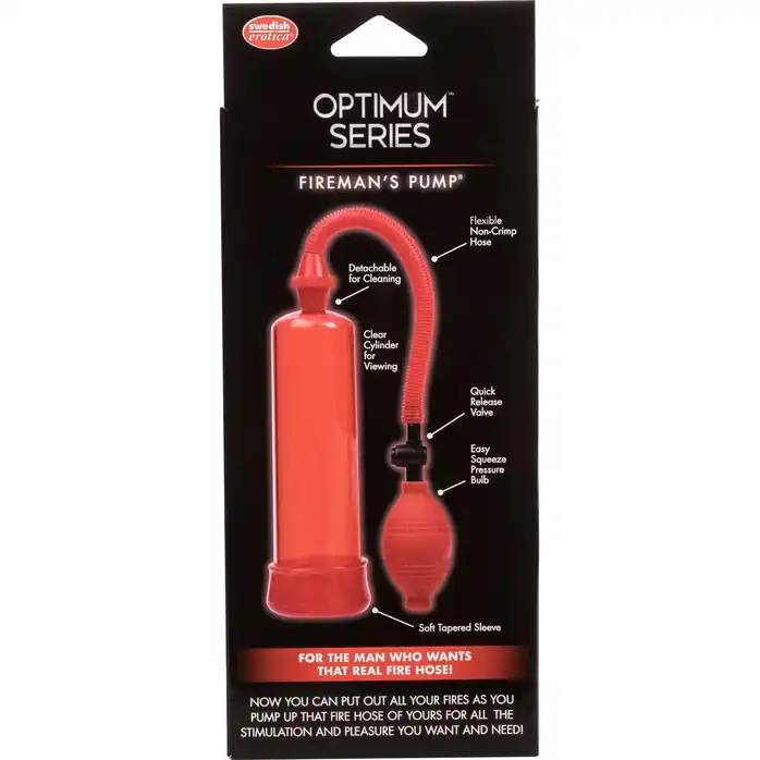 Красная вакуумная помпа Firemans Pump - Pumps. Фотография 4.