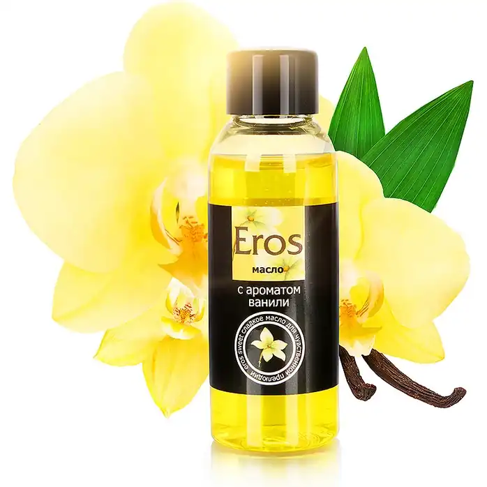 Массажное масло Eros Sweet с ароматом ванили - 50 мл - Массажные масла