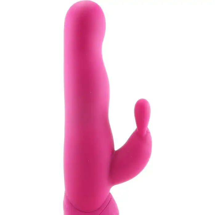 Розовый хай-тек вибромассажер iVibe Select iRabbit - 26 см - IVibe Select. Фотография 3.